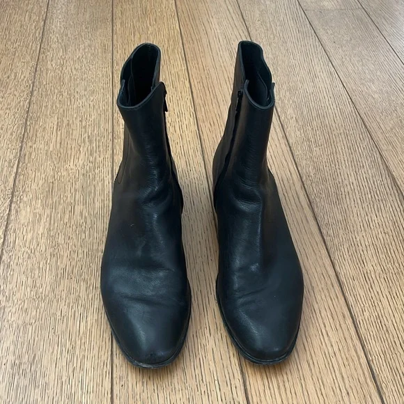 Loeffler Randall Ronnie Slim Tall Ankle Boots with Welt Size 11.5